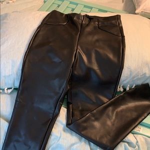 Faux Leather Leggings